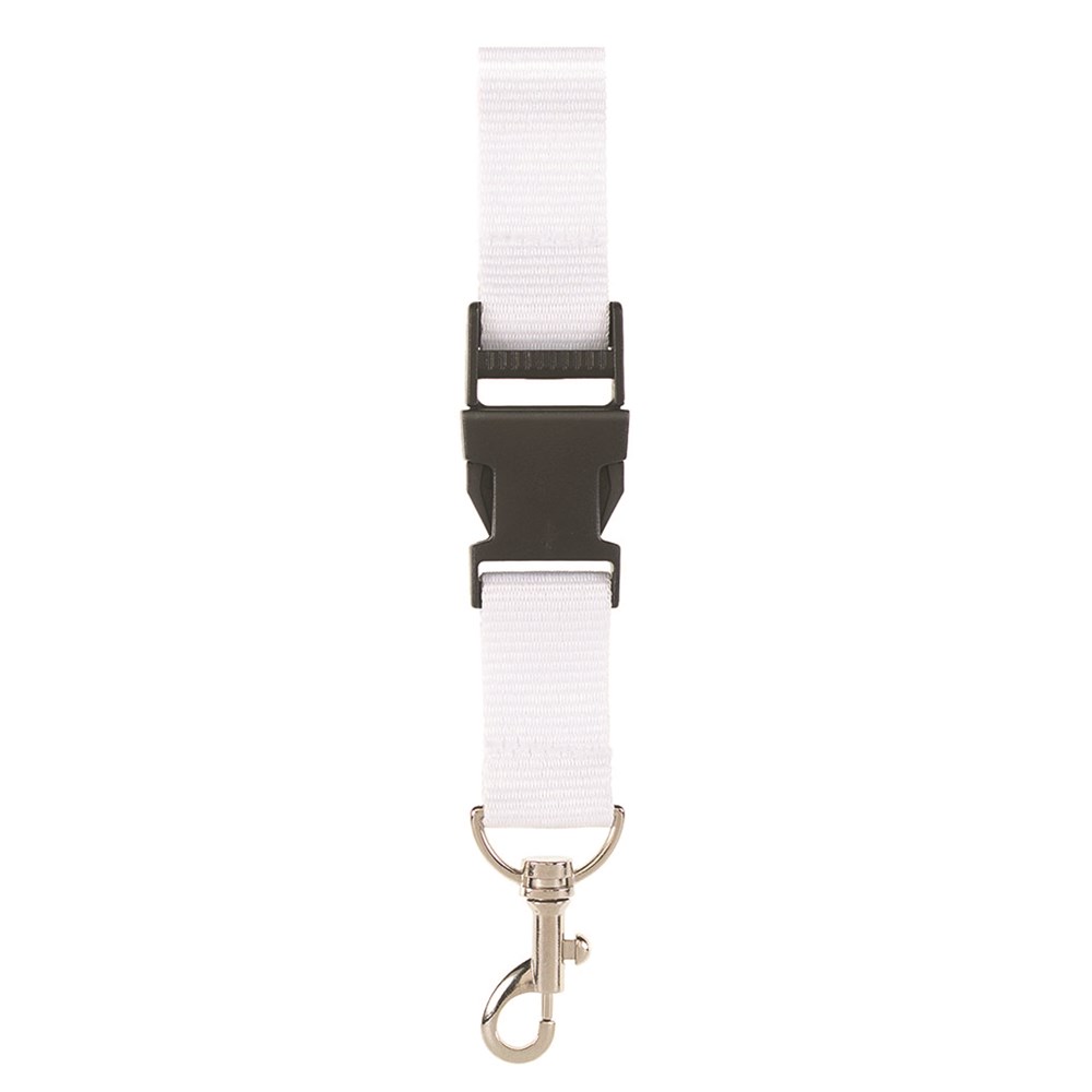 Neklint 2,5 cm - Wit (WHITE) / Wit