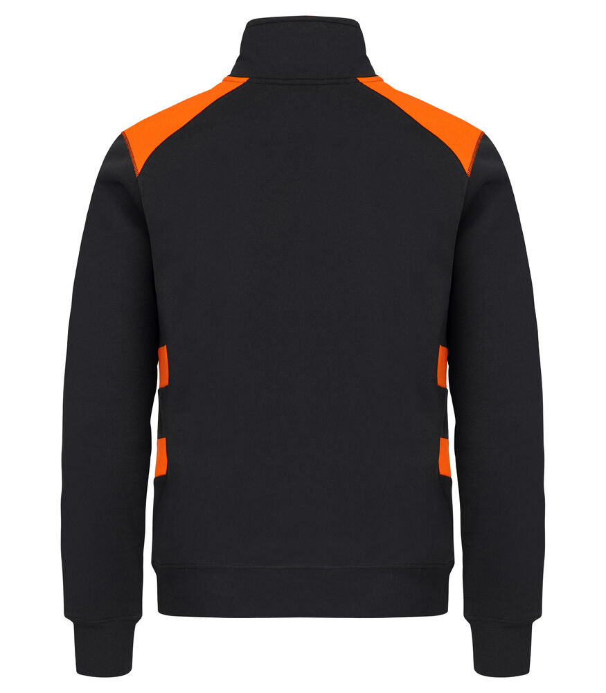 Clique - Ambition Half Zip Signaaloranje 3XL