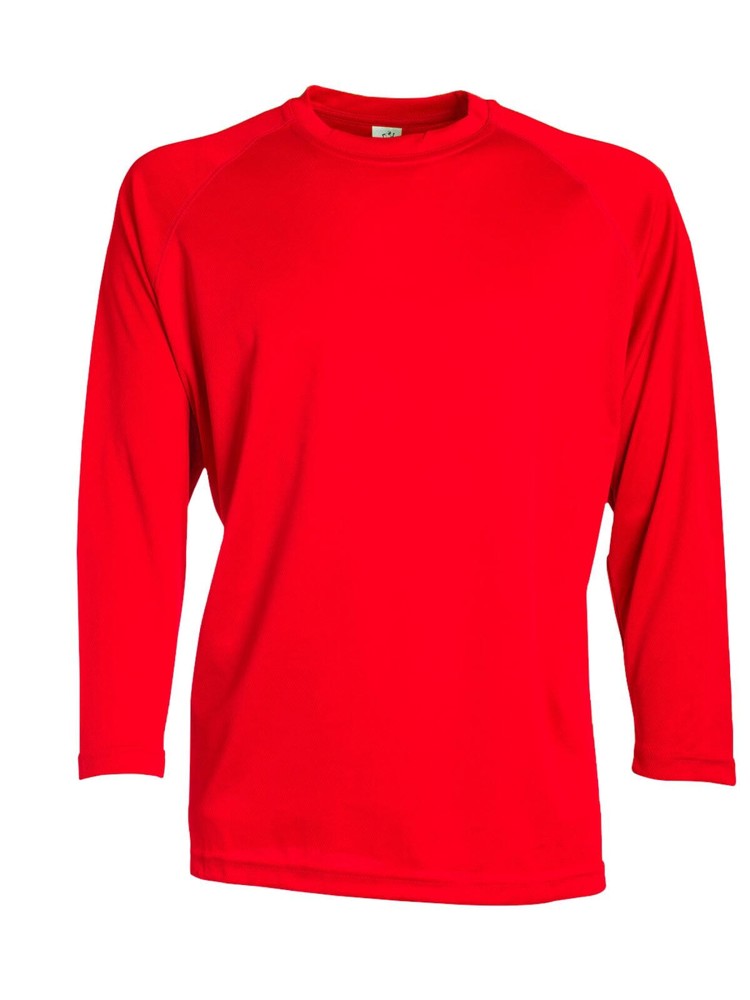 SP Run Long Sleeve Shirt - Rood