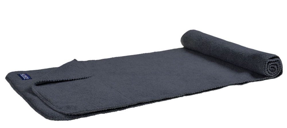 Nilton's Fleece sjaal deluxe - Donkergrijs (PMS Cool Gray 11c) / Donkergrijs